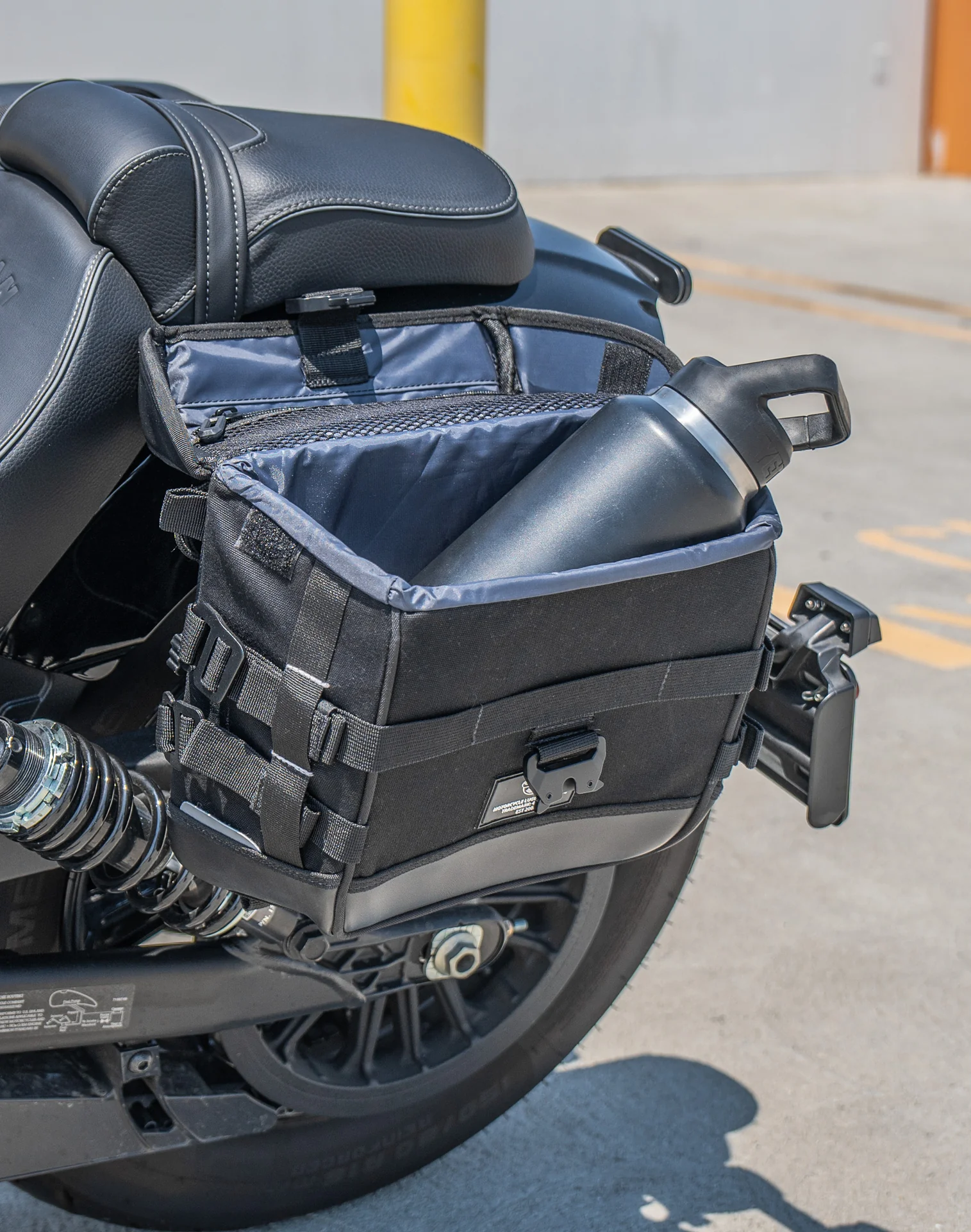 10L - Incognito Quick-Mount Small 2025+ Indian Sport Scout Solo Saddlebag (Left Only) - Image 6