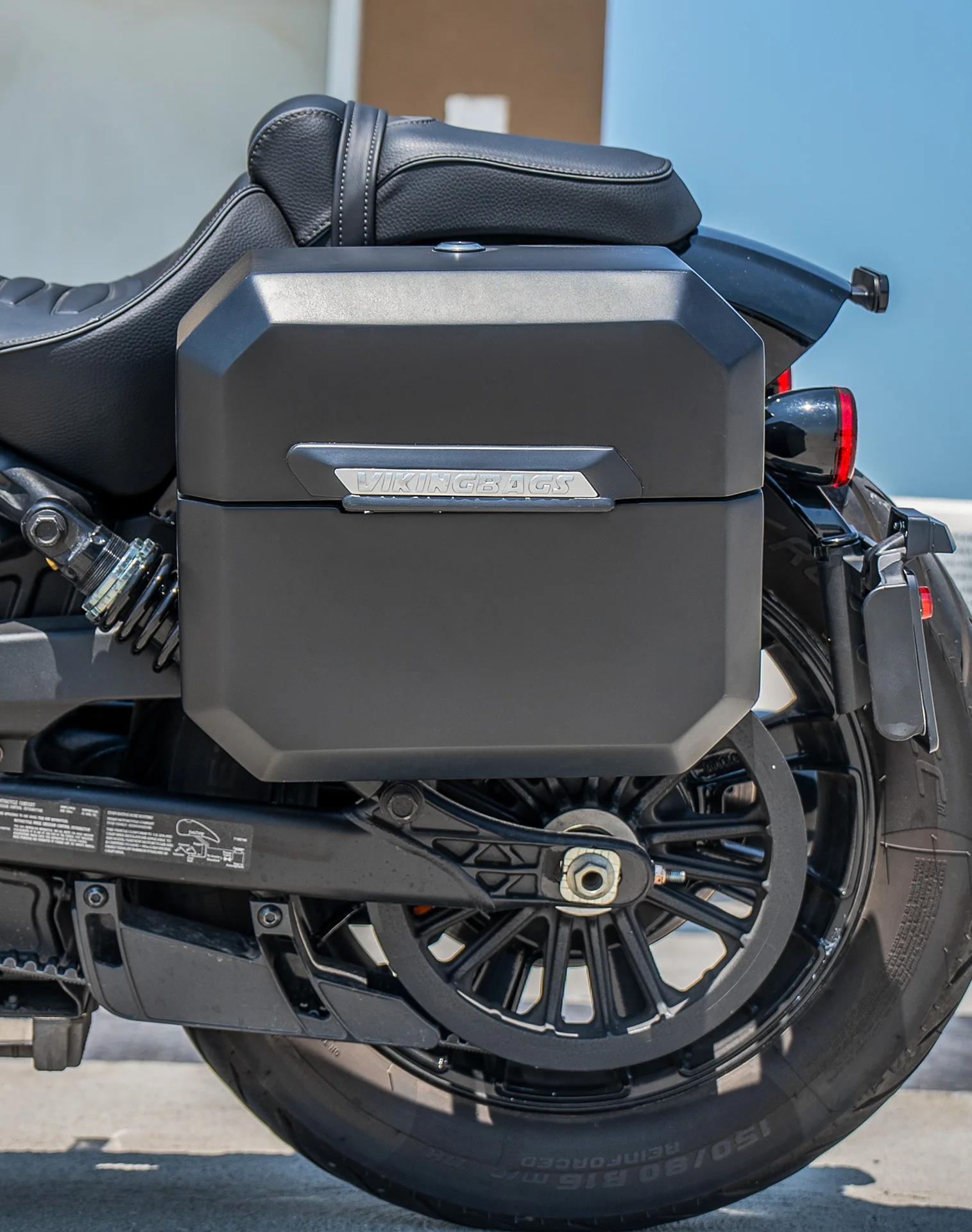 20L - Outlaw Quick-Mount Small 2025+ Indian Sport Scout Matte Hard Saddlebags - Image 4