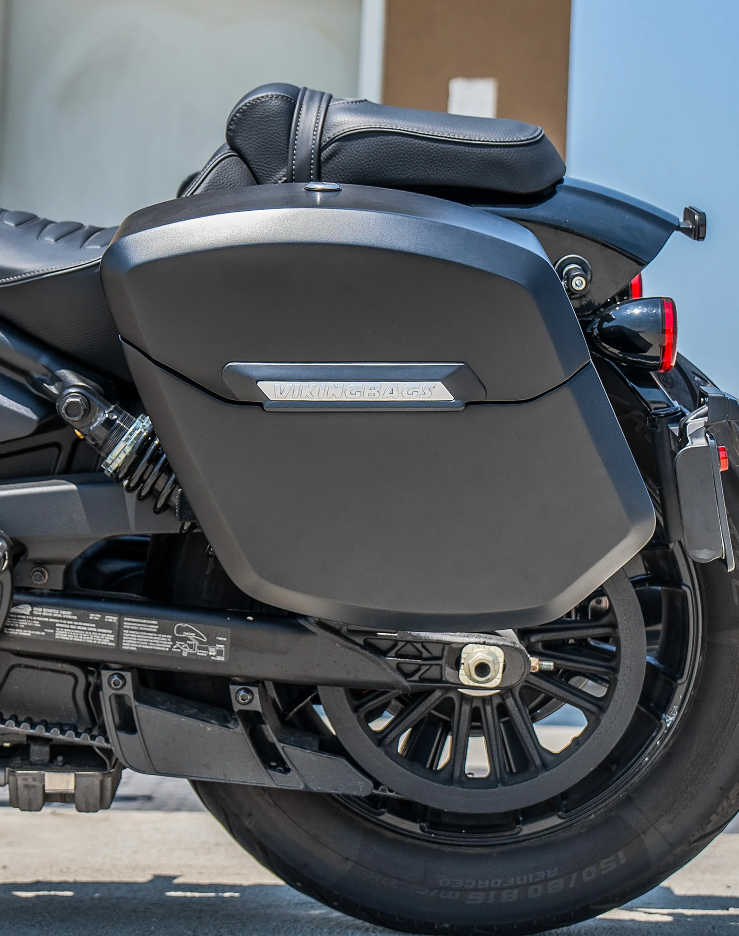 24L - Ironclad Quick-Mount Medium 2025+ Indian Scout Sixty Bobber Matte Hard Saddlebags - Image 4