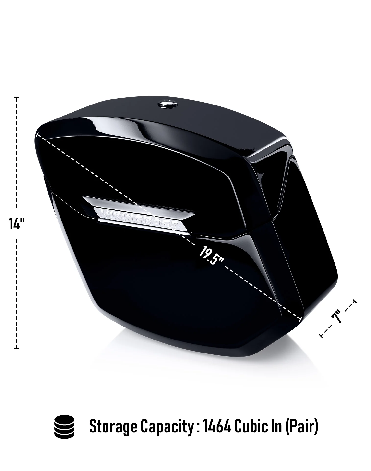 24L - Ironclad Quick-Mount Medium 2025+ Indian Scout Sixty Bobber Painted Hard Saddlebags - Image 7