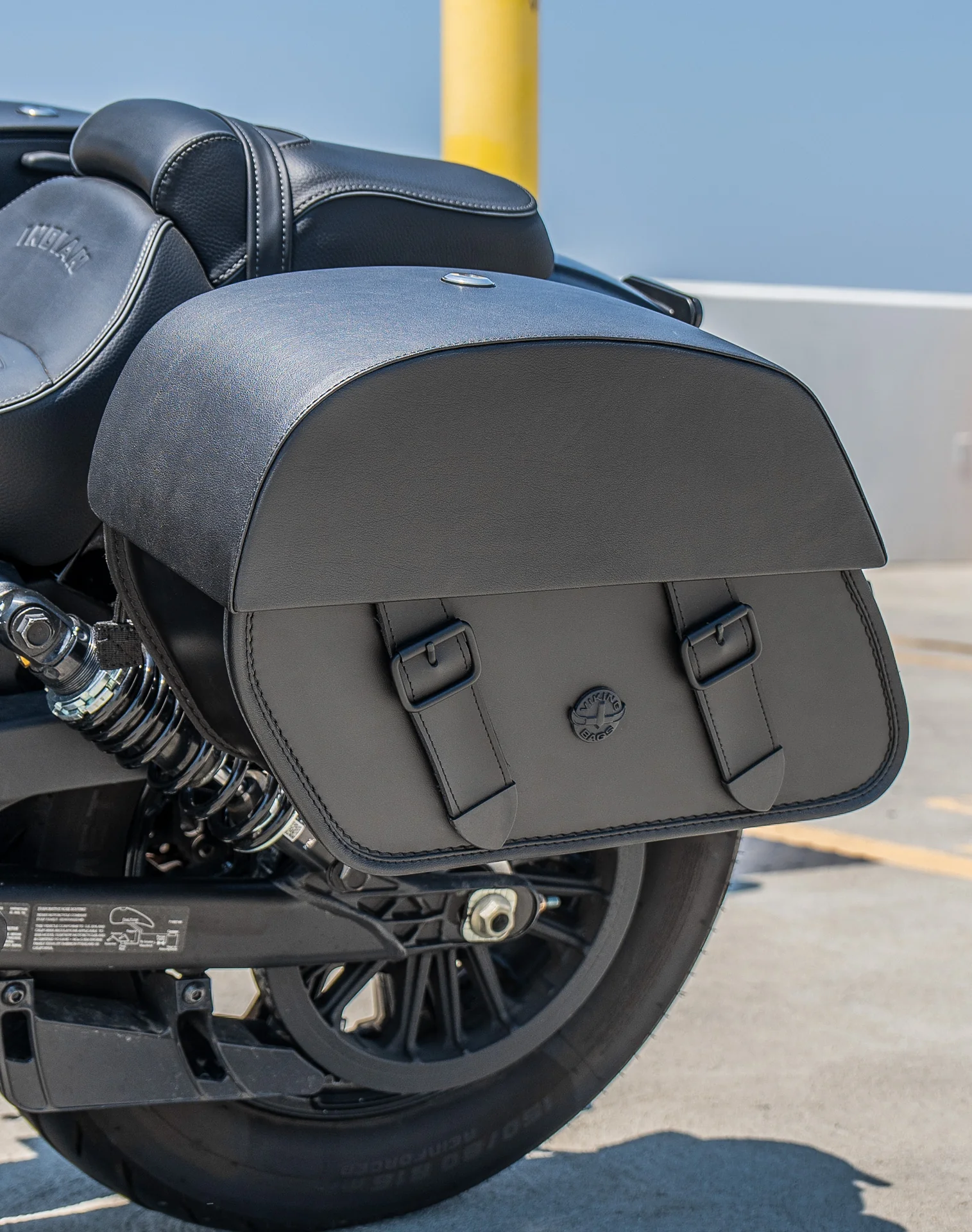 28L - Baelor Quick-Mount Medium 2025+ Indian Scout Sixty Bobber Motorcycle Saddlebags - Image 5