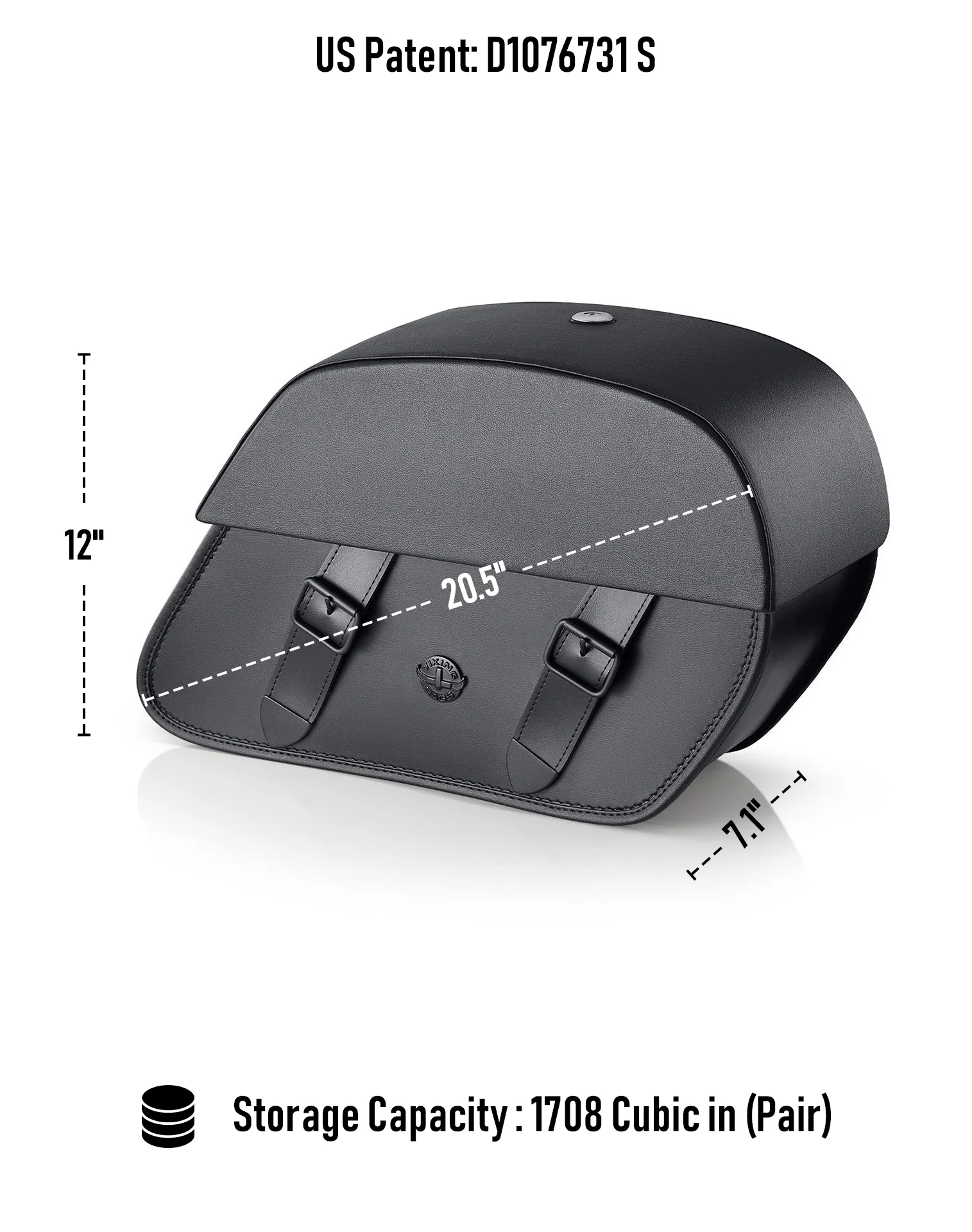 28L - Baelor Quick-Mount Medium 2025+ Indian Sport Scout Motorcycle Saddlebags - Image 7