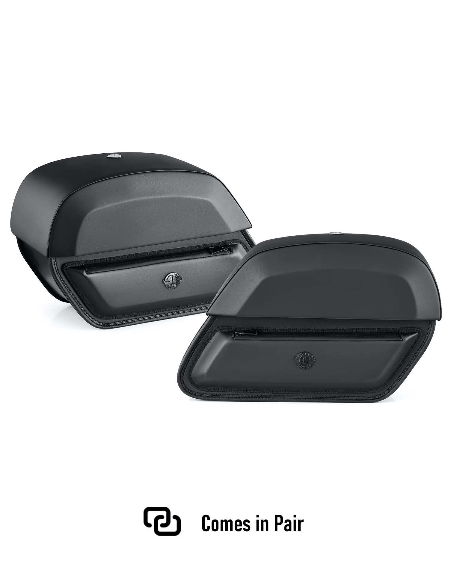 28L - Pantheon Quick-Mount Medium 2025+ Indian Scout Sixty Bobber Motorcycle Saddlebags - Image 9