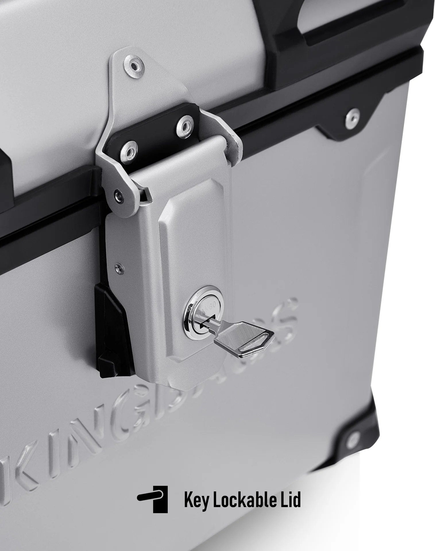 38L - Apex XL BMW R 1250 GS Aluminum Top Case Silver - Image 12