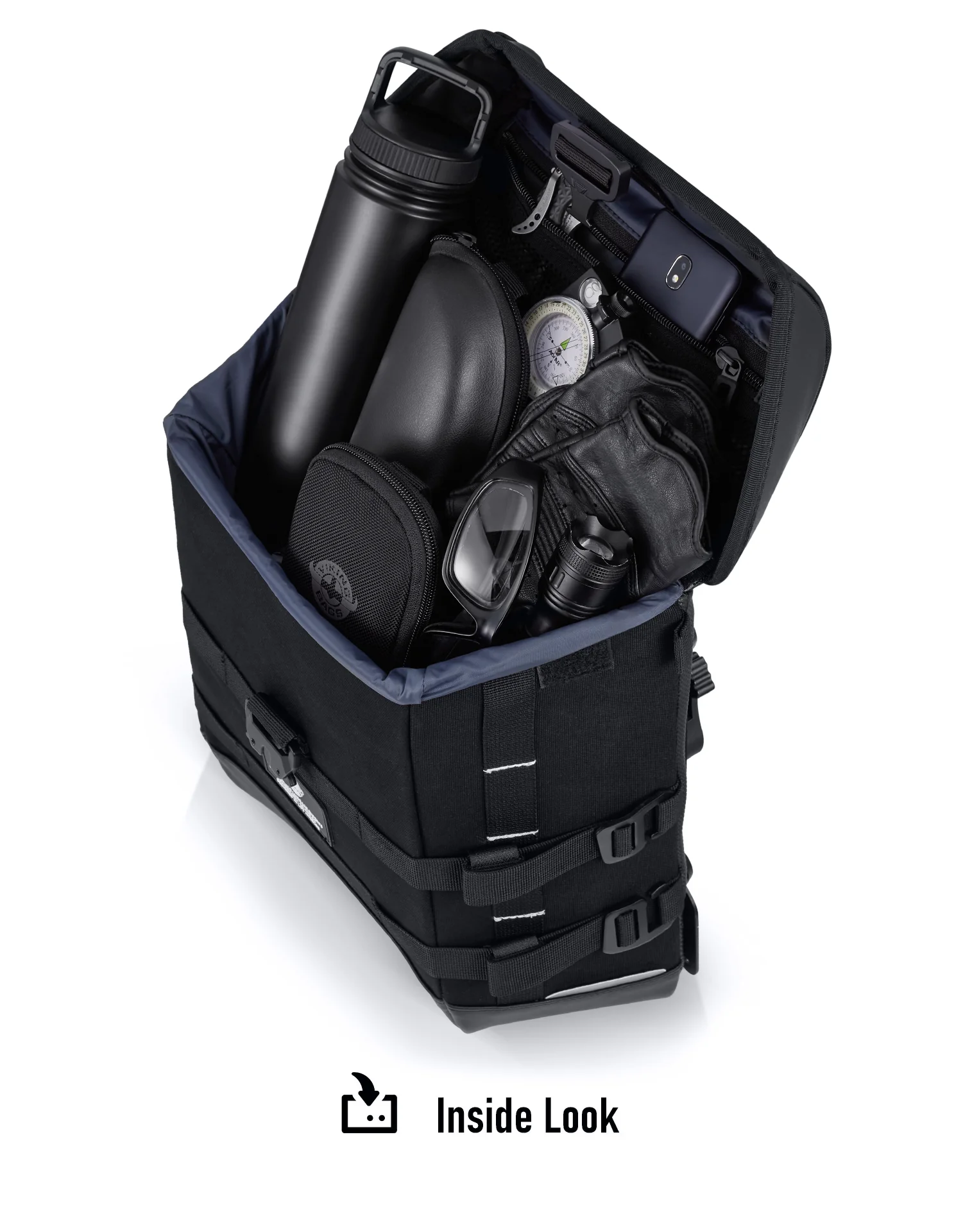 15L - Incognito Quick Mount Medium Ducati Monster 797 Solo Saddlebag (Left Only) - Image 11