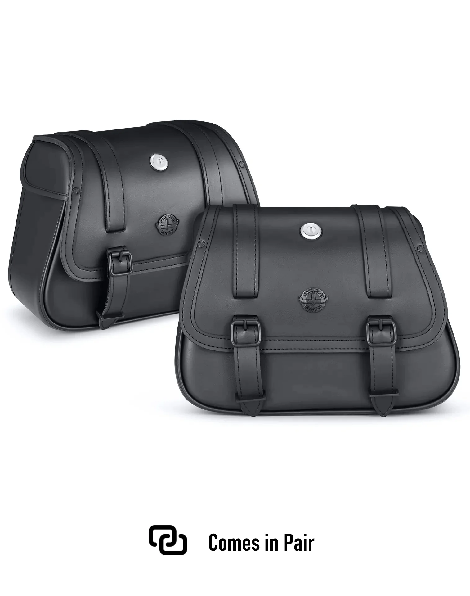 25L - SpiritBlade Large 2025+ Indian Scout 101 Leather Motorcycle Saddlebags - Image 9