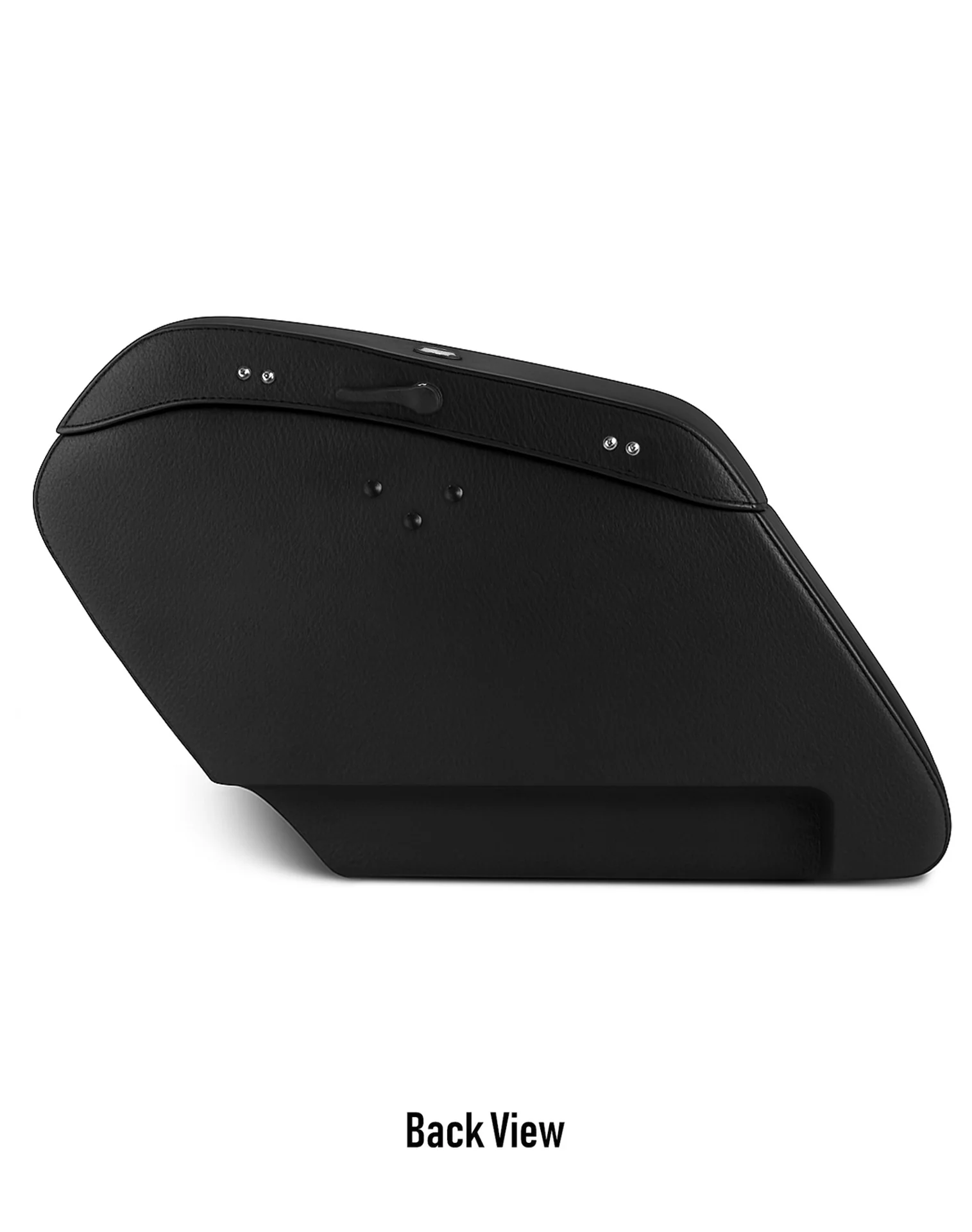 42L - Baldur Extra Large Leather Wrapped Motorcycle Hard Saddlebags for Harley Softail Custom FXSTC - Image 6