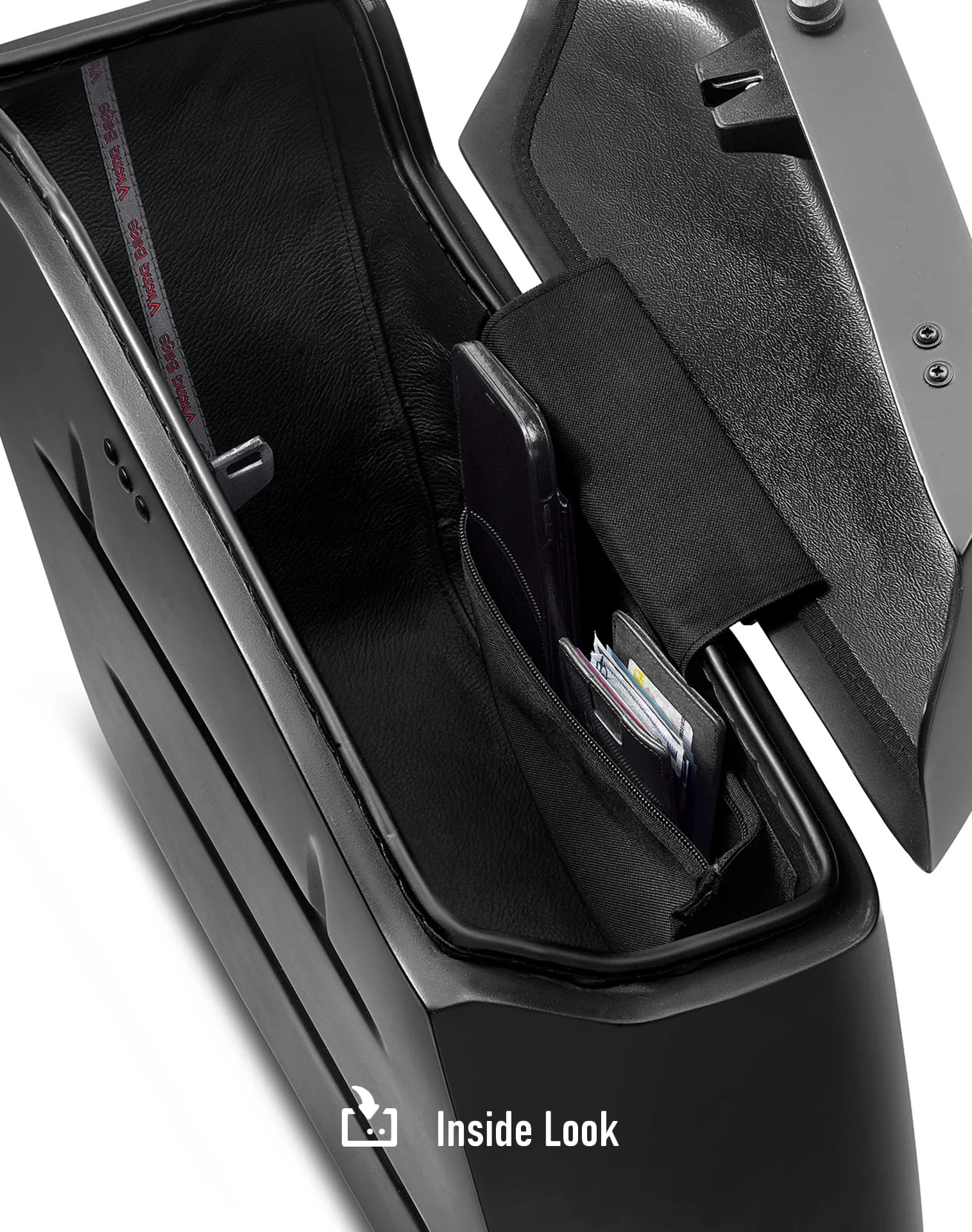 42L - Baldur Extra Large Matte Hard Saddlebags for Harley Softail Low Rider S FXLRS - Image 8