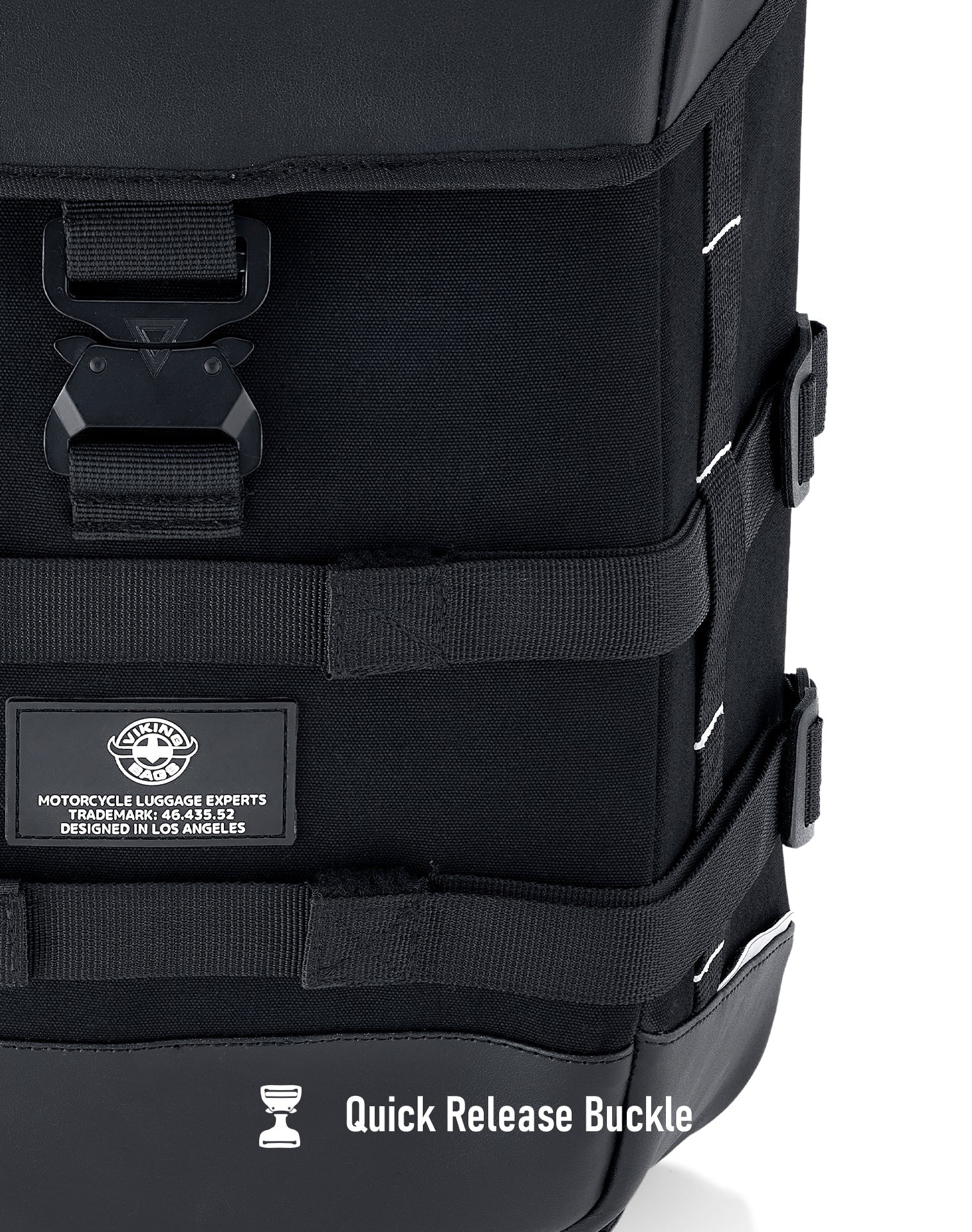 15L - Incognito Quick Mount Medium Solo Saddlebag (Left Only) for Harley Dyna Low Rider S FXDLS - Image 12