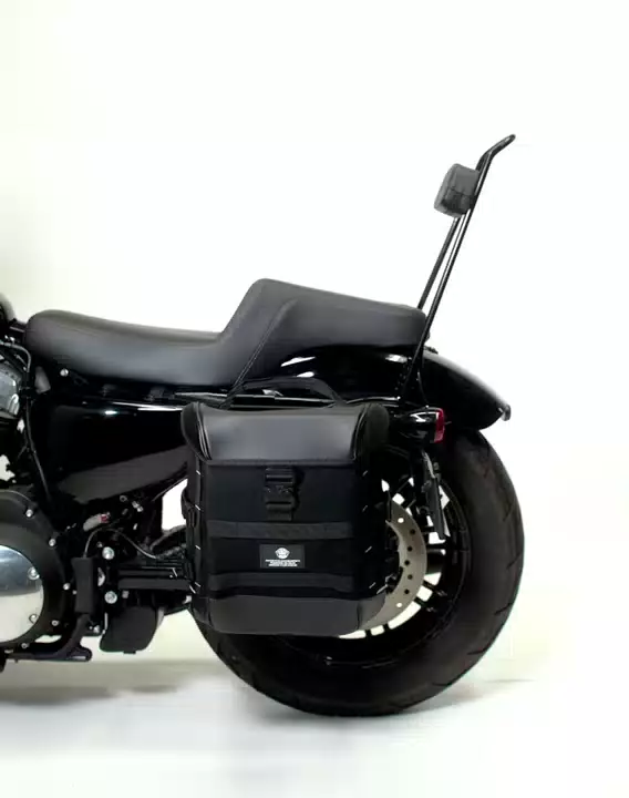 15L - Incognito Quick Mount Medium Solo Motorcycle Saddlebag (Left Only) for Harley Dyna Wide Glide FXDWG/I - Image 10