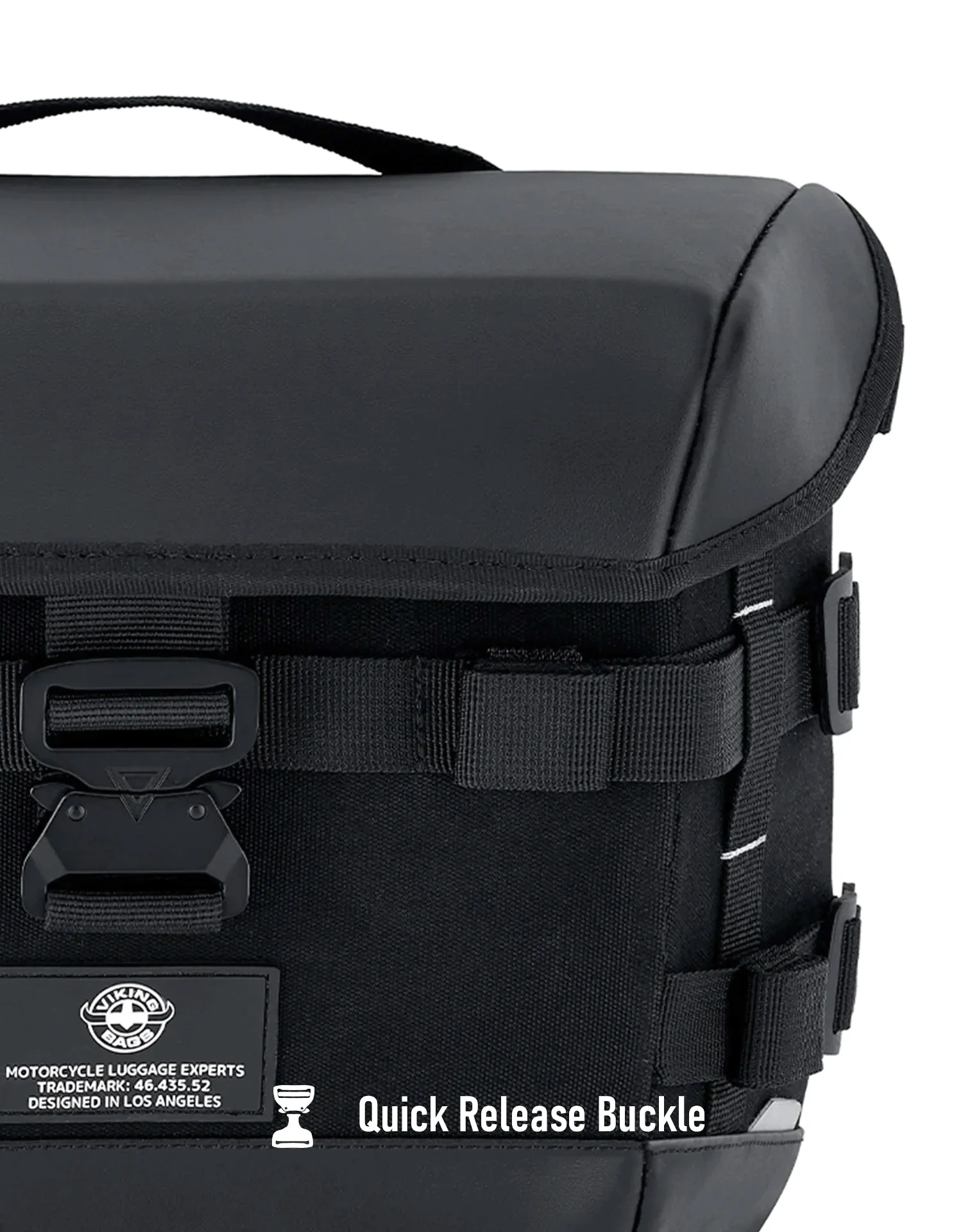 10L - Incognito Quick Mount Small Solo Saddlebag (Left Only) for Harley Davidson Dyna Fat Bob FXDF/SE - Image 12