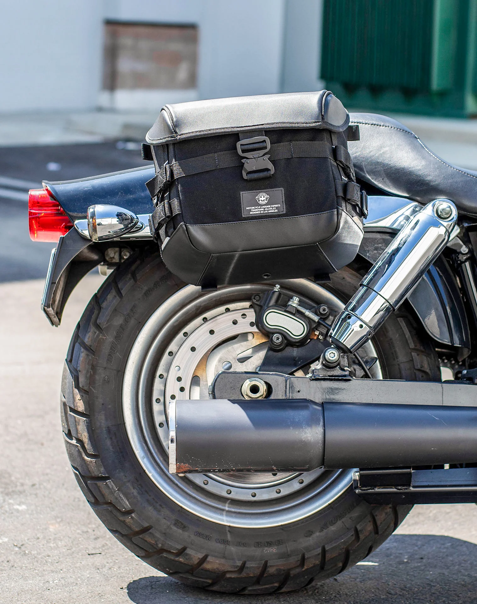 10L - Incognito Quick Mount Small Solo Motorcycle Saddlebag (Right Only) for Harley Dyna Fat Bob FXDF/SE - Image 5