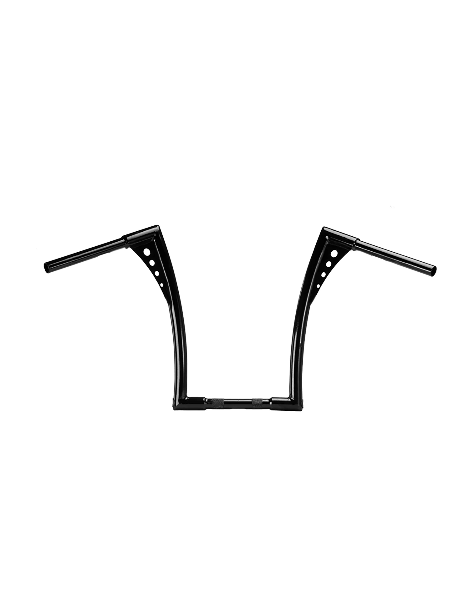 Viking Iron Born 12" Handlebar For Harley Softail Deluxe FLSTN Gloss Black - Image 4