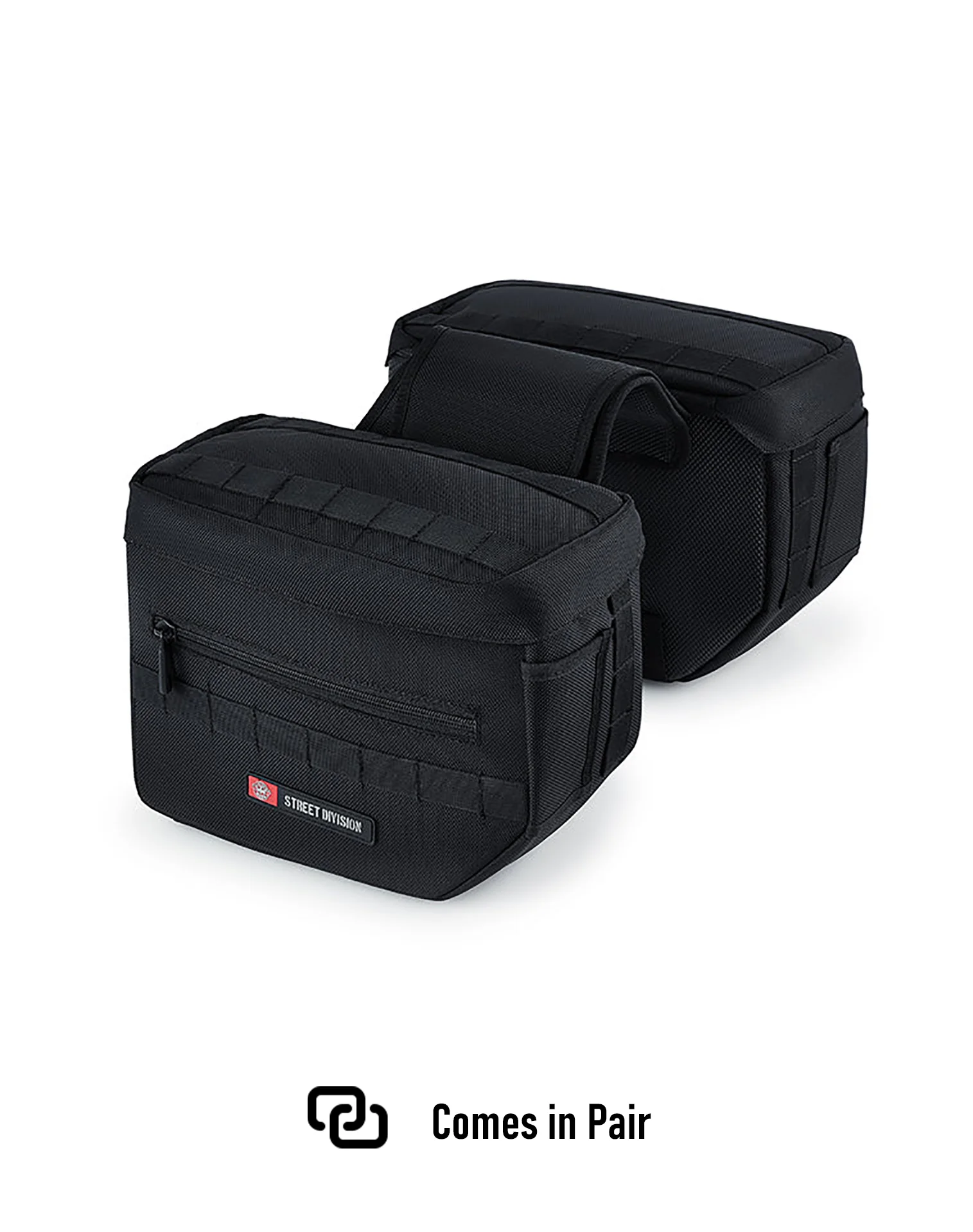10L - Patriot Small Throw Over Saddlebags for Harley Dyna Street Bob FXDB - Image 9