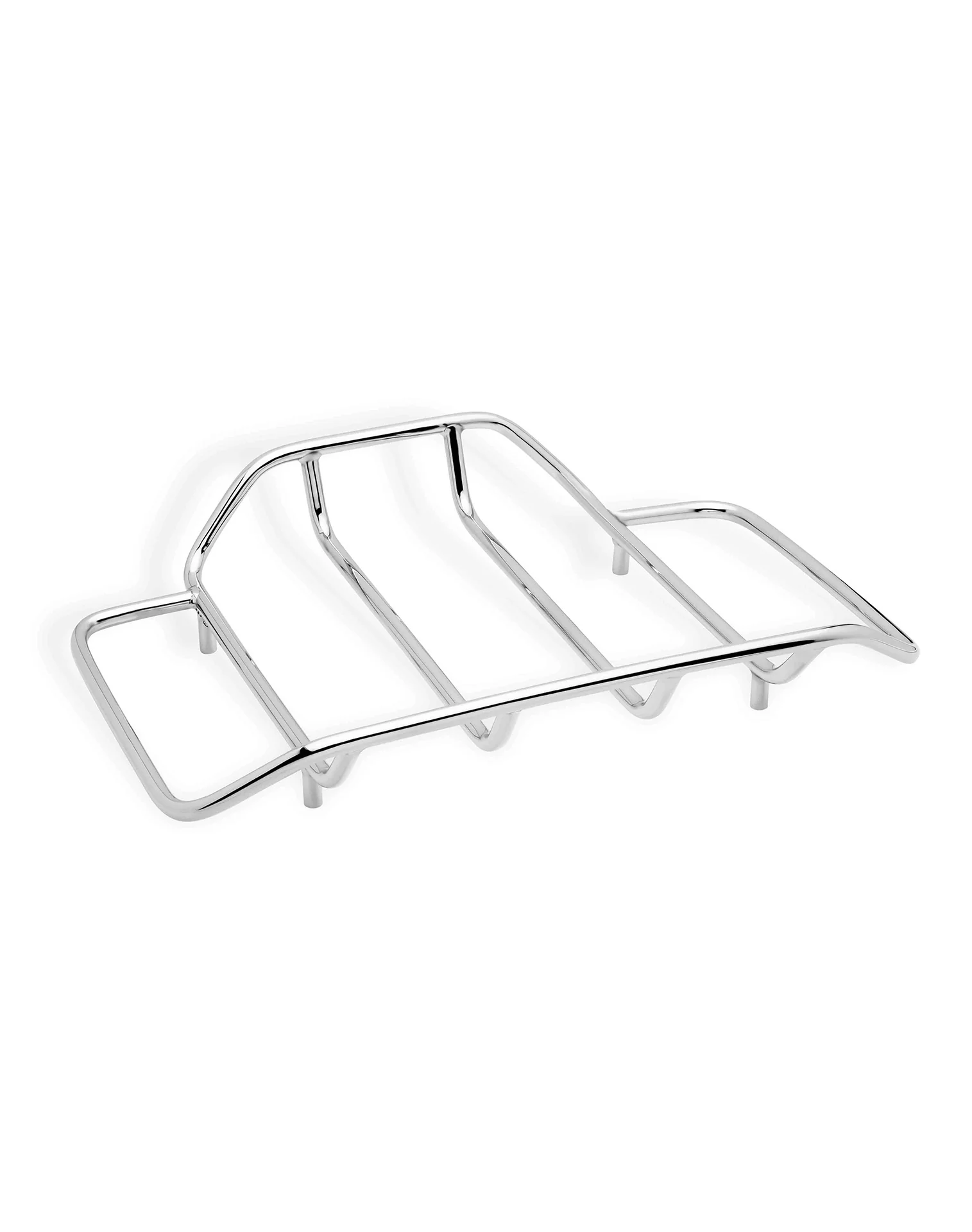 Viking Voyage Trunk Luggage Rack for Harley Road Glide Chrome - Image 3